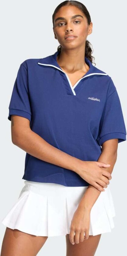 Seasonal Essentials Colorpop Polo with Embroidered Graphic