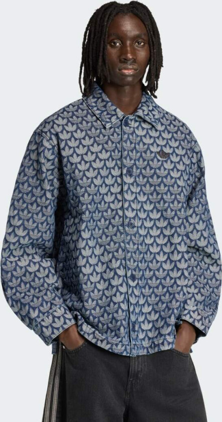 DENIM MONOGRAM SKJORTE