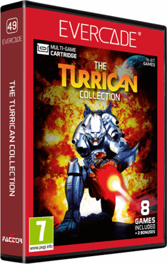 The Turrican Collection - Evercade - Retro