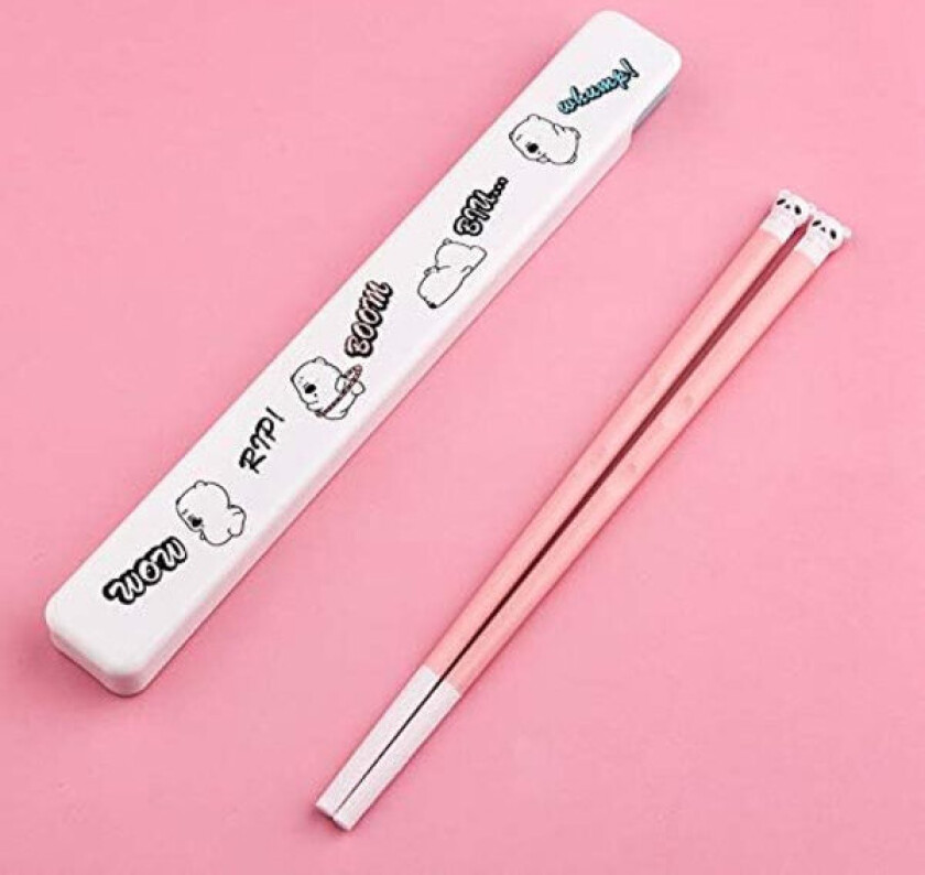 Portable spisepinner for barn, studenter, silikon, lettvekts spisepinner med etui, gjenbrukbart, portabelt bestikk