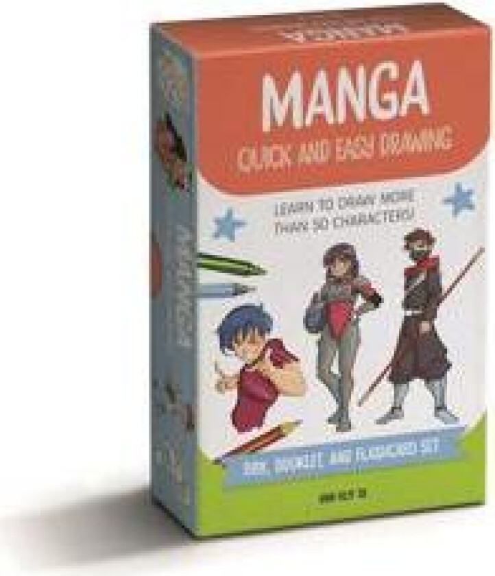 Manga Quick and Easy Drawing Deck