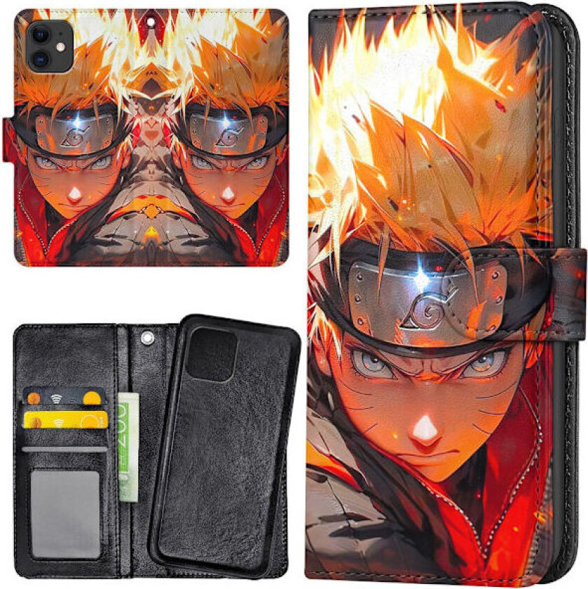 iPhone 12/12 Pro - Lommebok Deksel Naruto