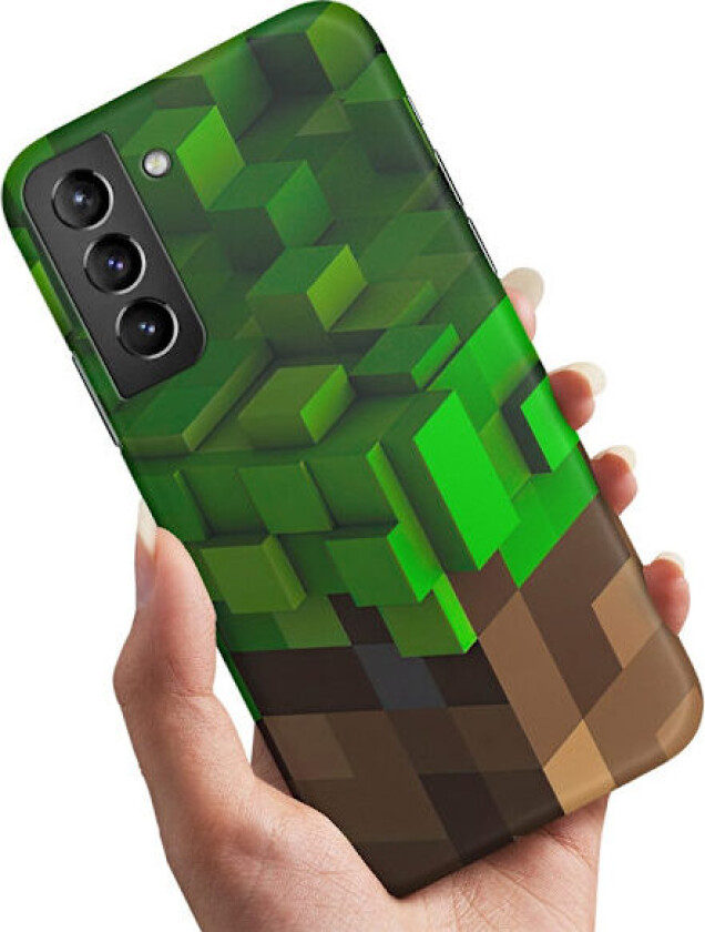 Samsung Galaxy S21 FE 5G - Deksel/Mobildeksel Minecraft