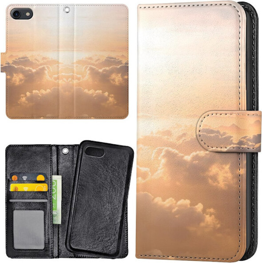 iPhone 7/8/SE - Lommebok Deksel Clouds