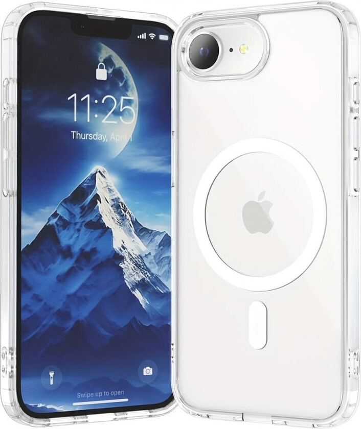 iPhone 16e Magsafe Mobildeksel Gjennomsiktig