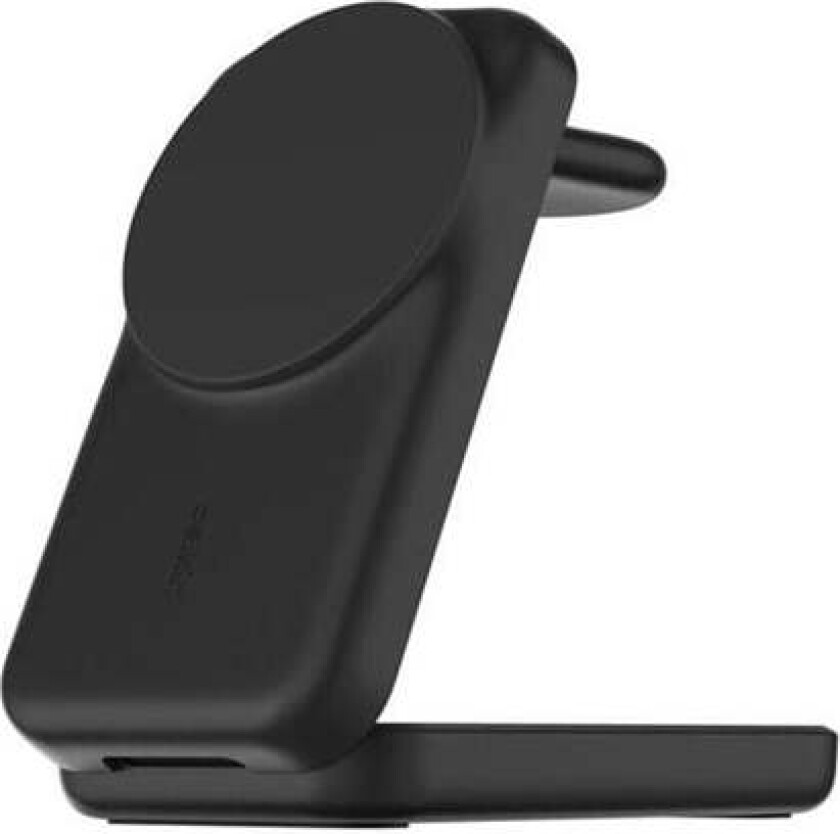 UltraCharge wireless charging stand - 3-in-1 magnetic foldable with Qi2 - + AC power adapter - 25 Watt - MFI Certified