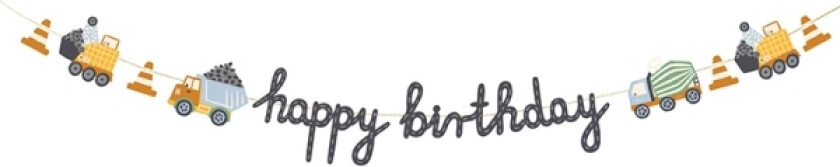 Bilde av Banner Leketøy -Happy Birthday- 2,5m