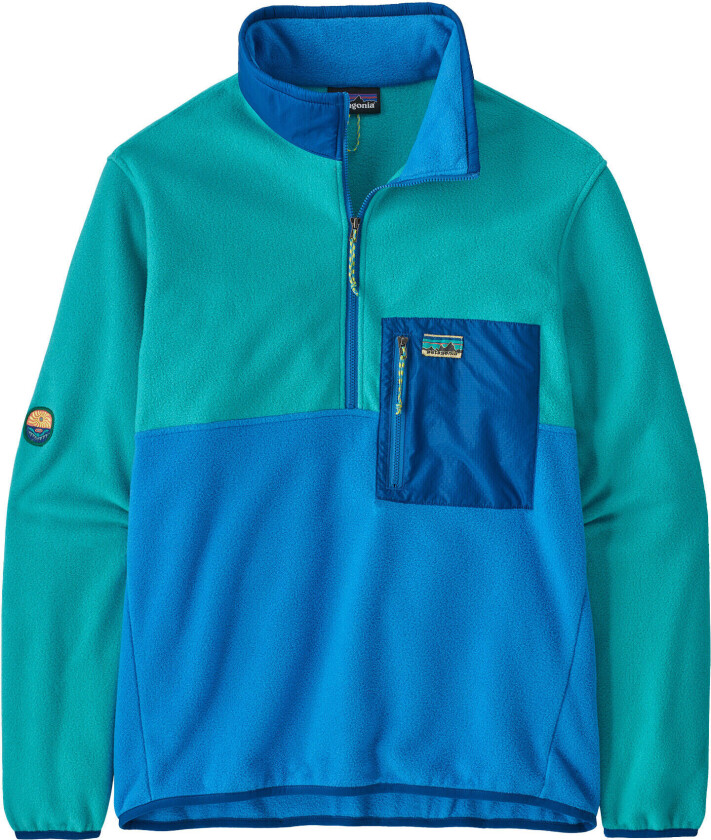 Microdini 1/2 Zip Fleece Pullover Herre Vessel Blue L