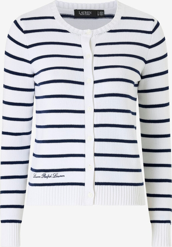 Kardigan Combed Cotton - Hvit