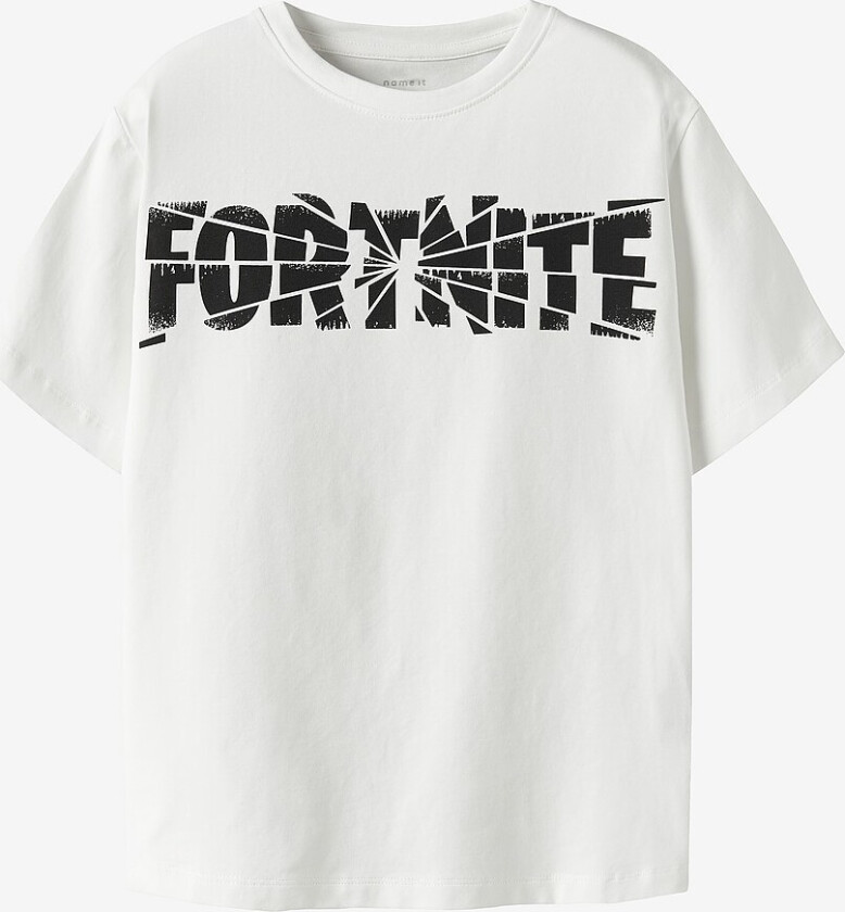 T-skjorte nkmJamba Fortnite SS - Hvit