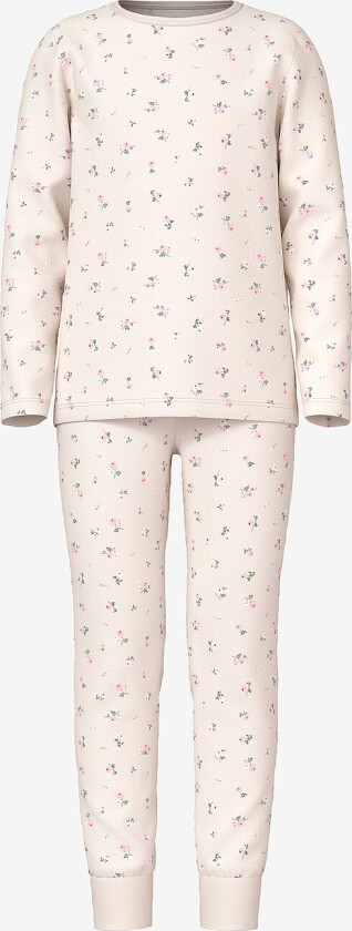 Pysjsett nkfNightset Jet Stream Flowern - Hvit