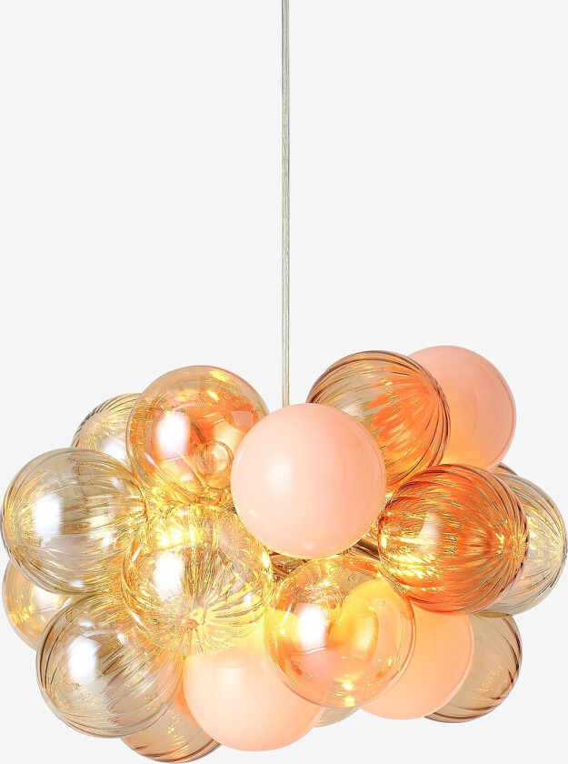 Taklampe Lucy - Krom