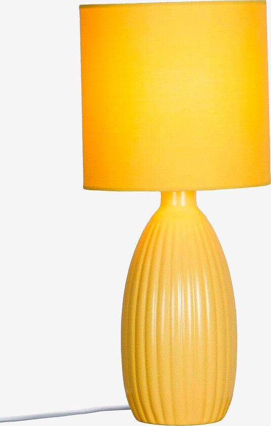 Bordlampe Uno - Gul