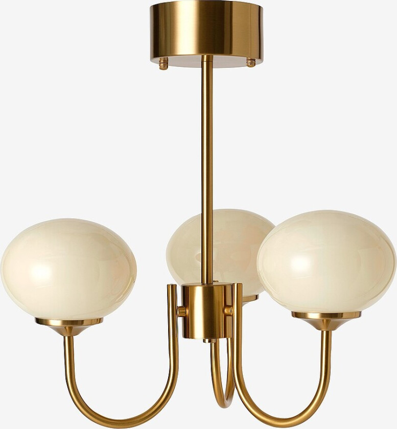 Taklampe Genua - Messing