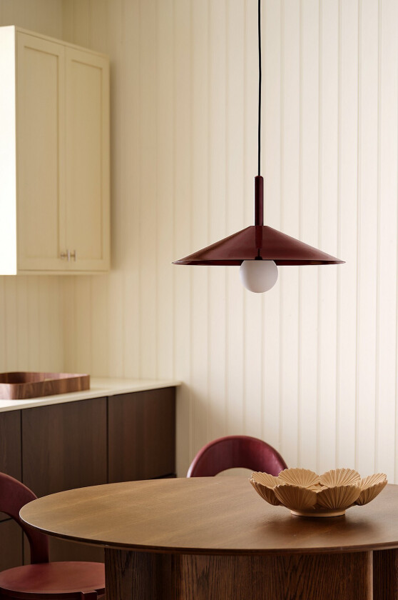 Taklampe Matteo - Rød