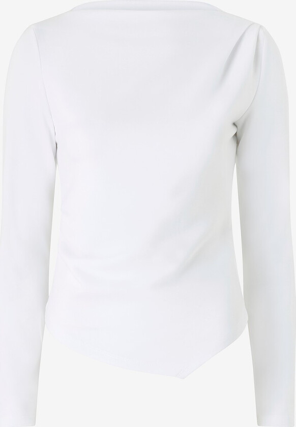 Topp vmMille LS Boatneck Short Top Jrs N - Hvit