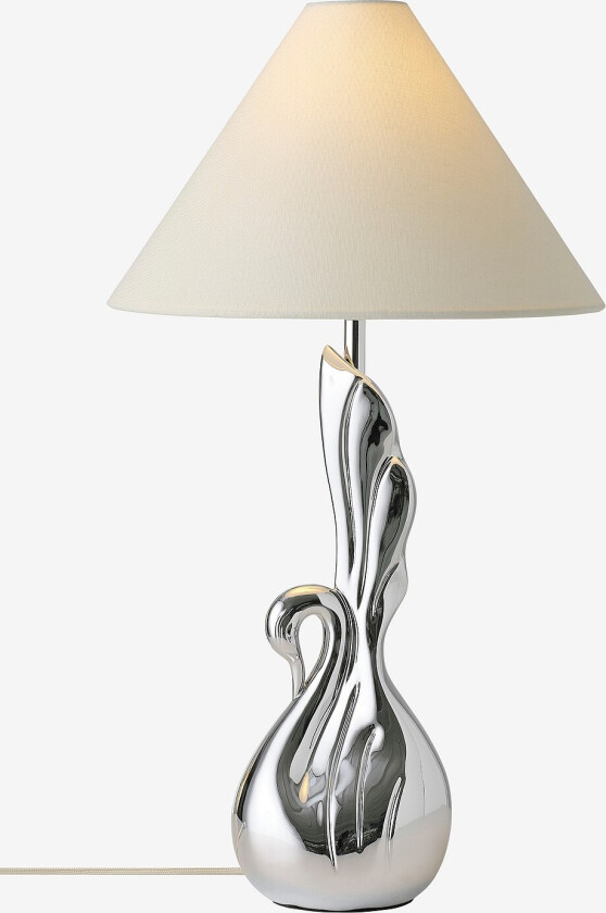 Bordlampe Swan - Sølv
