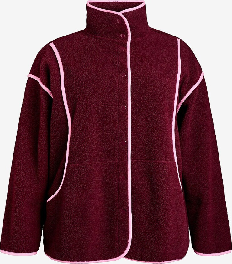 Teddyjakke aNilla - Rød