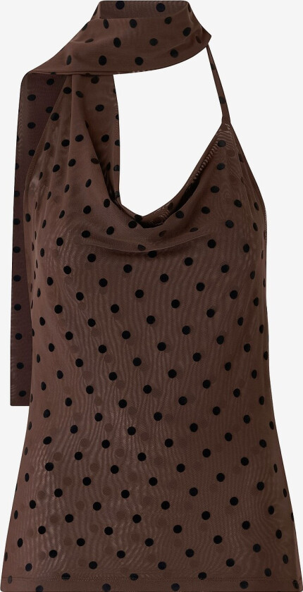 Halter-topp Dot - Flerfarget