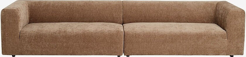 Sofa Poletta 4-seter - Brun