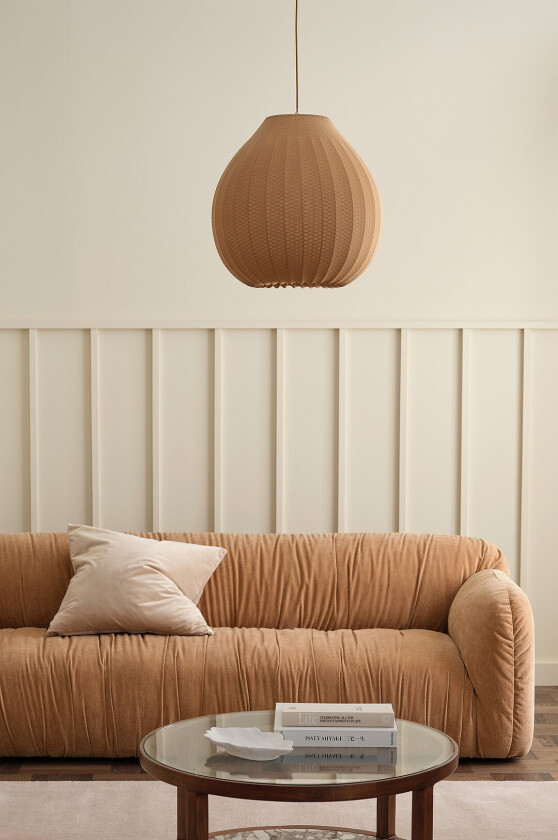 Taklampe Misha - Brun