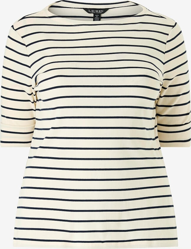 Topp Judy-mid Sleeve - Flerfarget