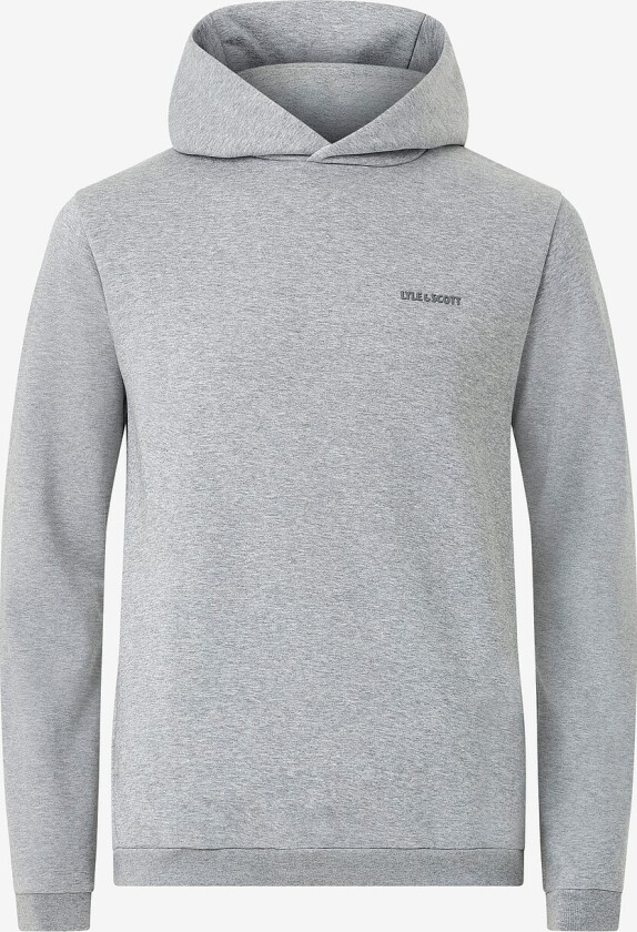 Hettegenser Logo Brushback Pullover - Grå