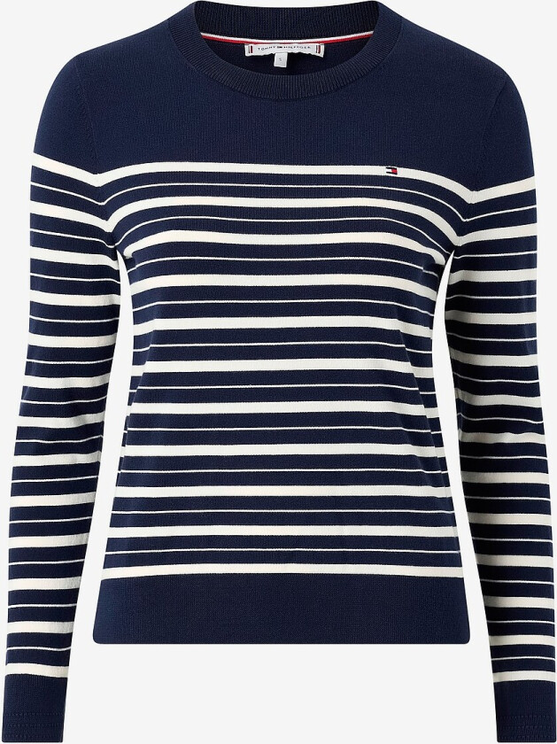 Genser CO Jersey Stitch C-nk LS Swt - Blå