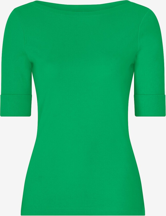 Topp Judy Elbow Sleeve Knit - Grønn