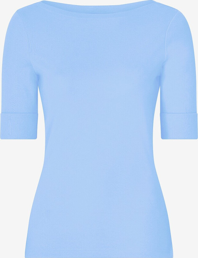 Topp Judy Elbow Sleeve Knit - Blå