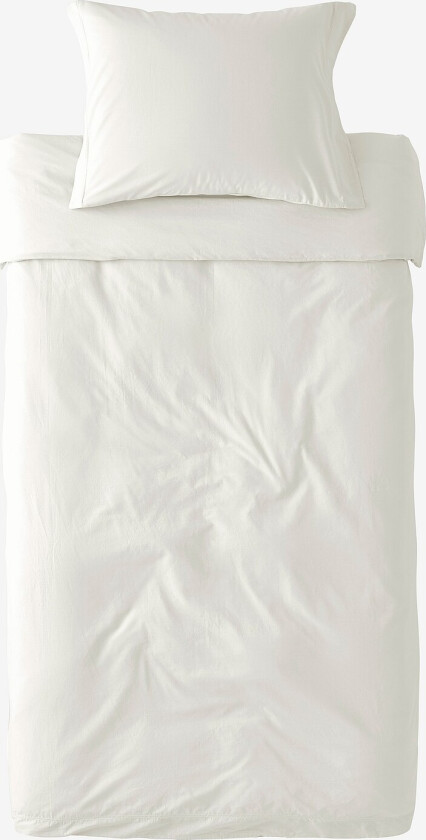 Sengesett Juliette i økologisk bomull, 2 eller 3 deler - Grå