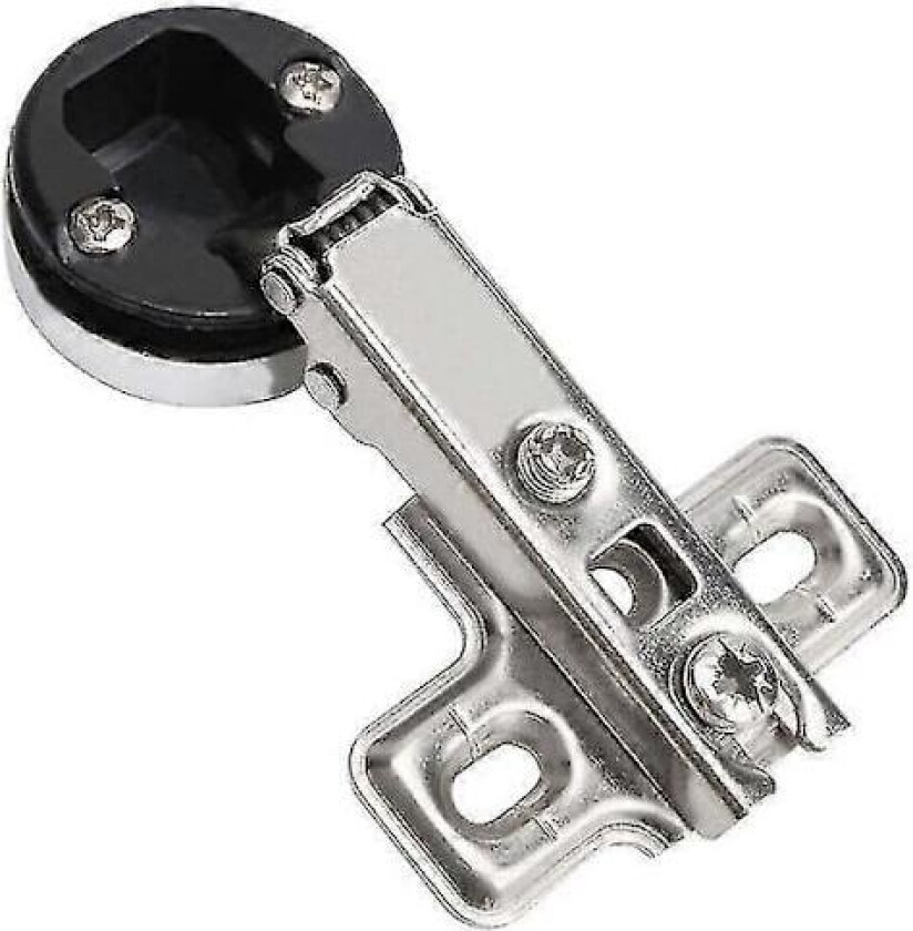 26mm Hull Soft Close Hengsel For Skap Glassdør Hengsler For Skap (35mm Full Overlay, 2 stk)/bl