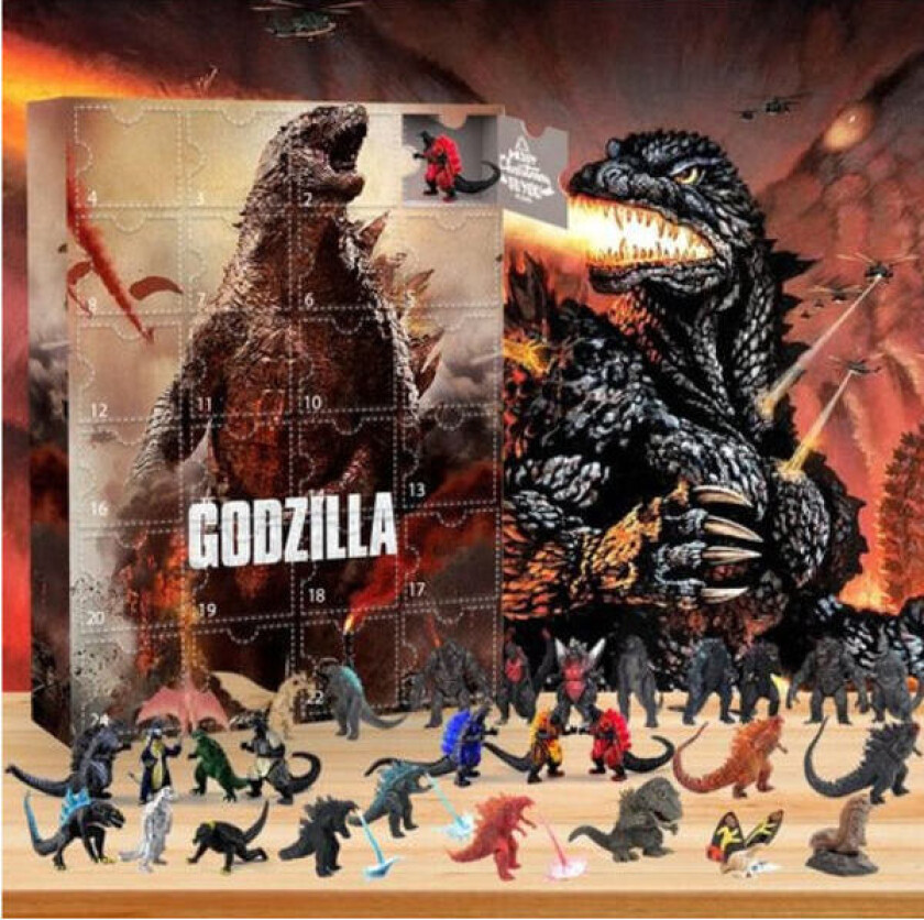 Godzilla Adventskalender Godzilla Adventskalender Blind Box Leksaker