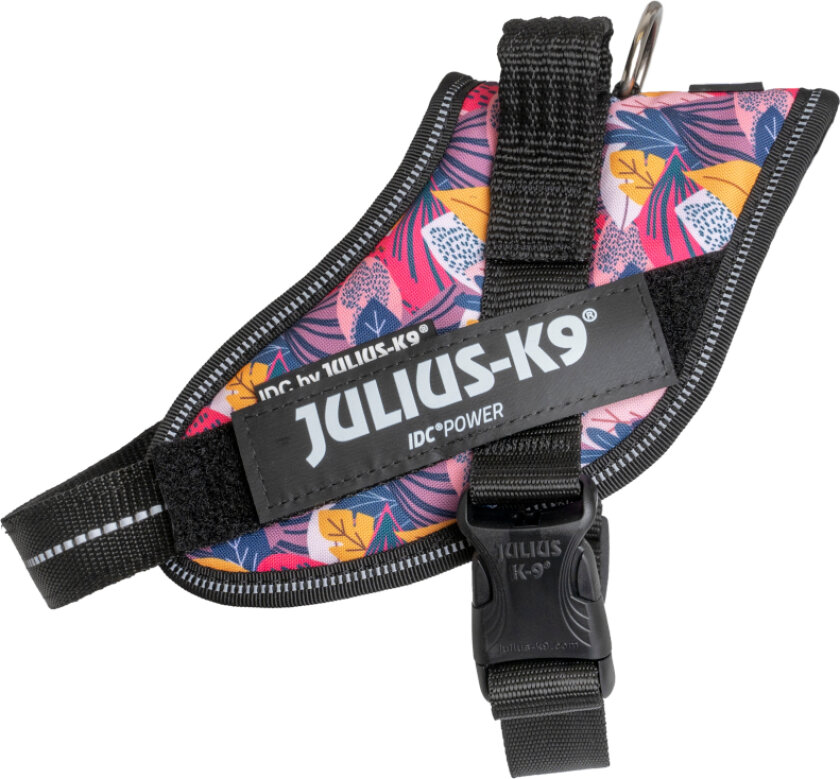 Limited edition: Julius-K9 IDC® Powerharness, Leaf 2 - Størrelse S/Mini: Brystomkrets 49 - 67 cm