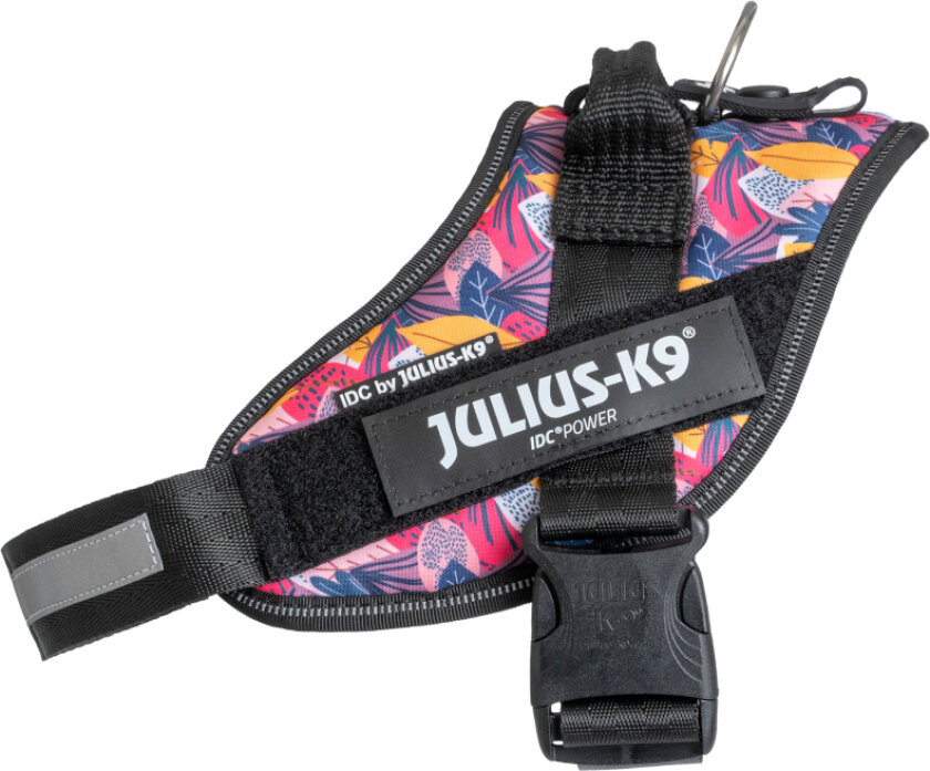 Limited edition: Julius-K9 IDC® Powerharness, Leaf 2 - Størrelse M/0: Brystomkrets 58 - 76 cm