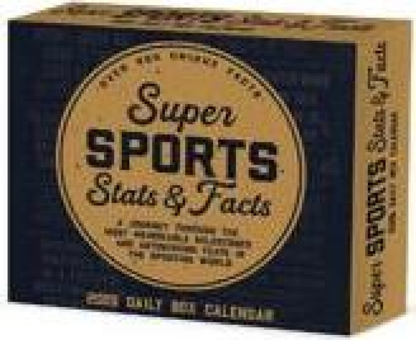 Super Sports STATS & Facts 2026 Box Calendar