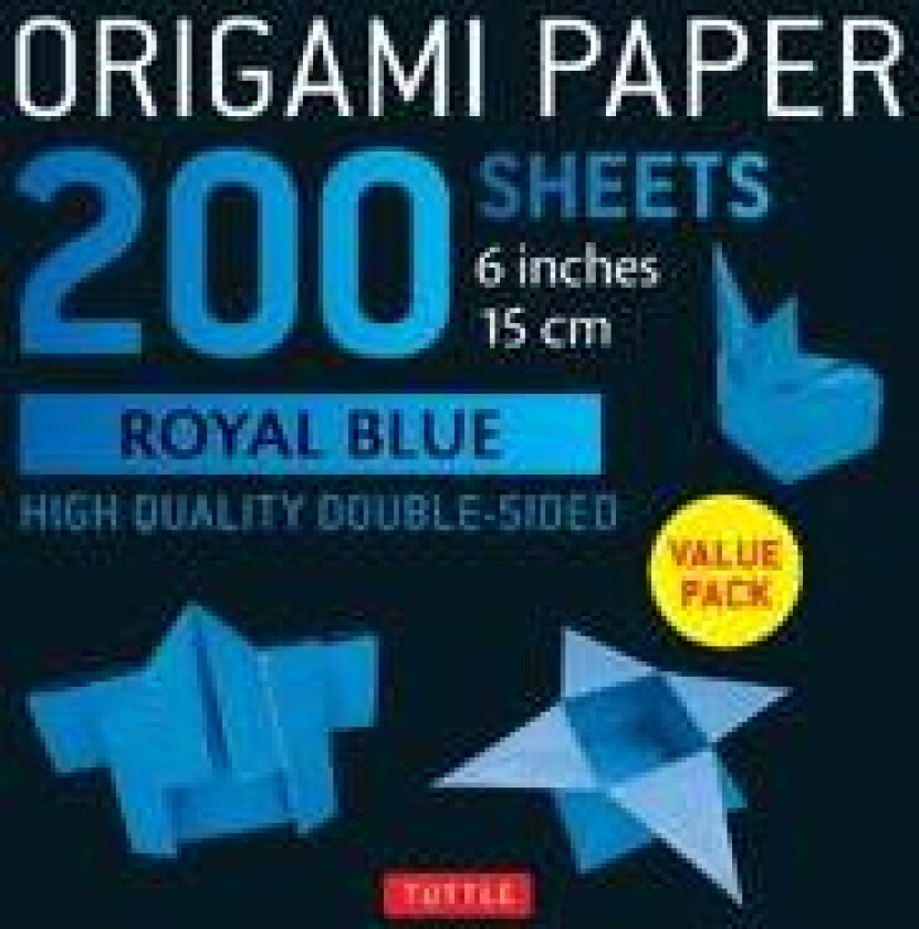 Origami Paper 200 sheets Royal Blue 6'