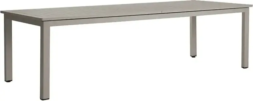 Lomma XL spisebord 100x260-380 cm Khaki