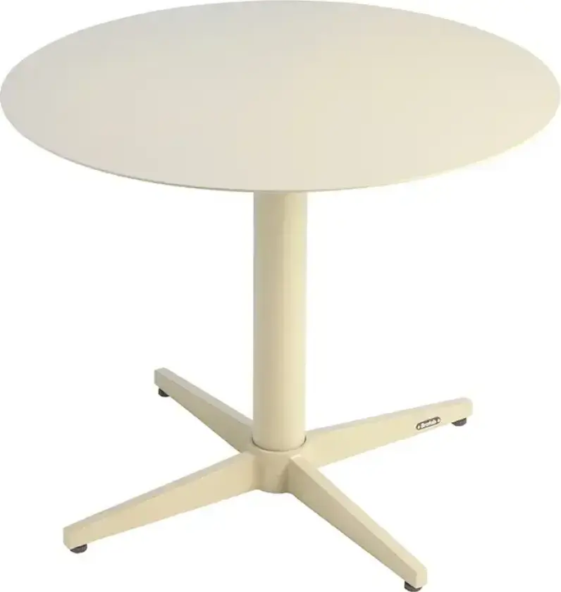 Mill salongbord Ø60 cm Pearl White