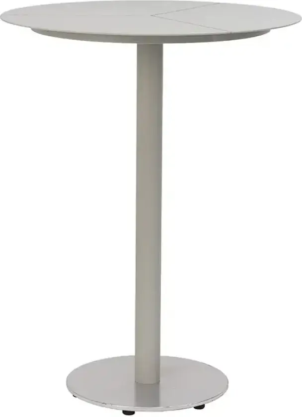 Peace barbord 80 cm lys grå