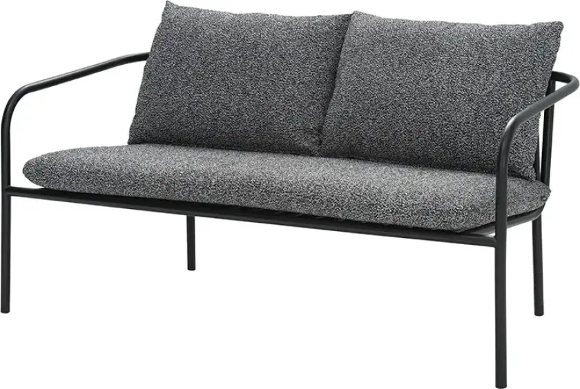Bendt sofa Black / Teddy Ant