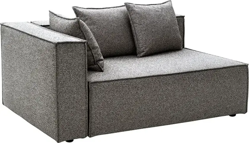 Muki avsluttende del høyre Smokey grey