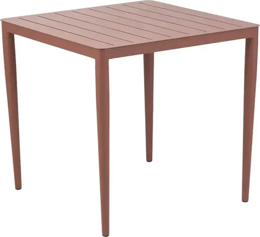 Bigby spisebord 76x76 cm Zin Red