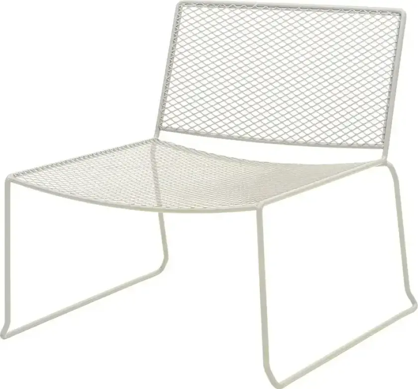 Haru lounge lenestol Pearl White
