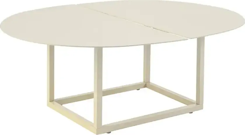 Olive salongbord 80x110 cm Pearly White