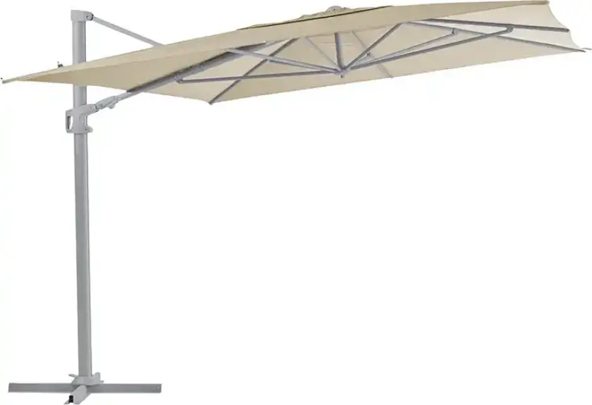 Vinovo parasoll 300x400 cm Light grey / Khaki