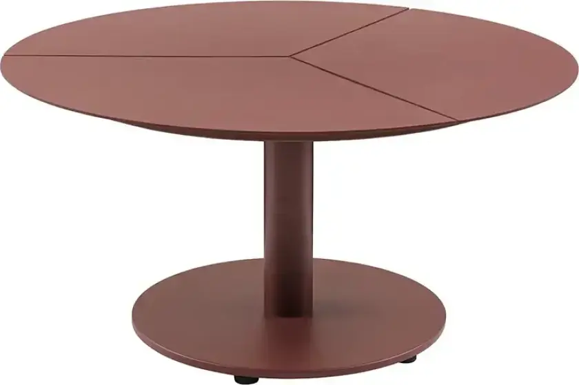 Peace lounge 46 salongbord 80 cm zin red