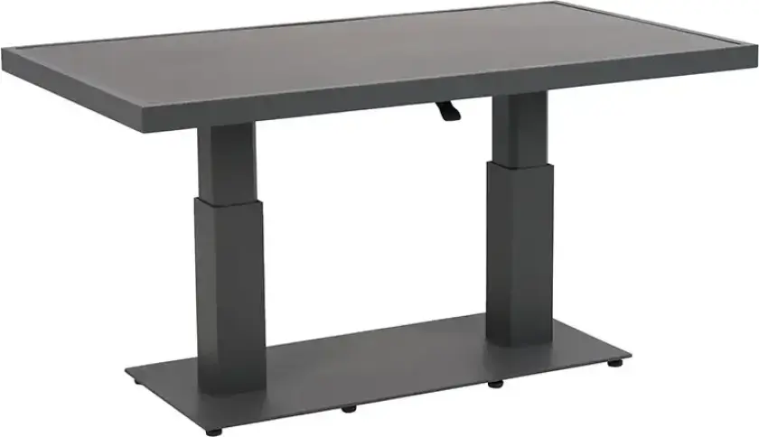 Scale salongbord 85x140 cm antrasitt / Dark Brownish Ceramic