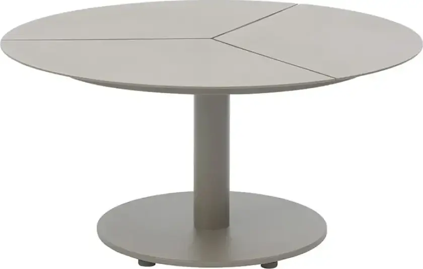 Peace lounge 40 salongbord 80 cm lys grå