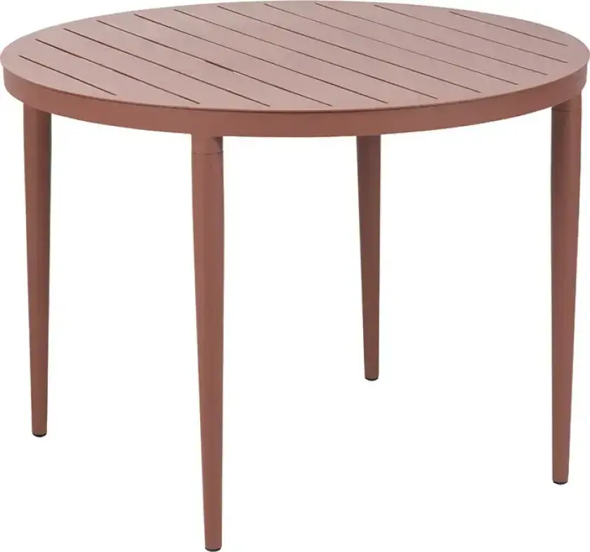 Bigby spisebord 100 cm Zin Red